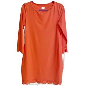 Cabana Life Coral Scallop UPF Dress